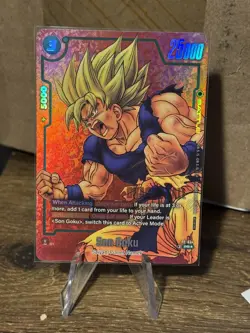 Son Goku FP-034 Limited Pack MANGA Version 01 Promo Dragon Ball Card Fusion Worl - Image 3