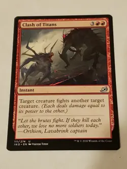 x4 Clash Of Titans x4 Ikoria Lair Of Behemoths Mtg Card Mint Condition - Image 2