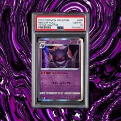 2022 Pokemon JPN Sword & Shield VSTAR Universe Gengar-Holo Card #048 PSA 10 - Image 1