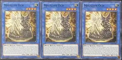 Megalith Och IGAS-EN037 Ignition Assault 1st Edition (x3) - Yugioh Card - Image 1