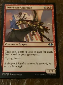 Ore Scale Guardian Modern horizons Mtg Card Mint Condition - Image 1