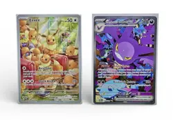 Pokemon Cards - Destined Rivals Crobat 234/182 Twilight Masquerade Eevee 188/167 - Image 1