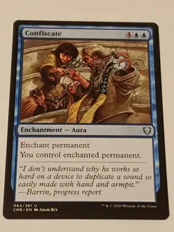 Confiscate Commander Legends Mtg Card Mint Condition - Image 1