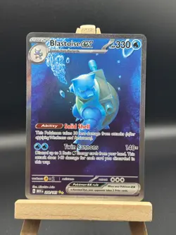 Pokemon TCG Blastoise EX SIR 200/165 Scarlet & Violet 151 Near Mint Condition - Image 1