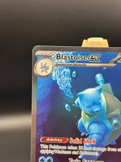 Pokemon TCG Blastoise EX SIR 200/165 Scarlet & Violet 151 Near Mint Condition - Image 3
