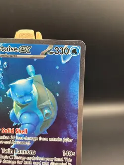 Pokemon TCG Blastoise EX SIR 200/165 Scarlet & Violet 151 Near Mint Condition - Image 4