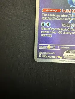 Pokemon TCG Scarlet & Violet 151 Blastoise EX SIR 200/165 Near Mint Condition - Image 4