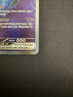 Pokemon TCG Scarlet & Violet 151 Blastoise EX SIR 200/165 Near Mint Condition - Image 5