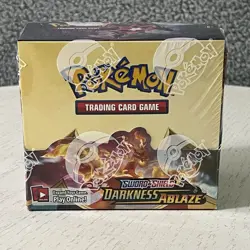 Pokemon Darkness Ablaze Booster Box Factory Sealed Sword & Shield 36 Packs New - Image 1