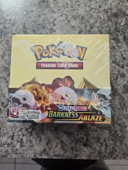 Pokemon Darkness Ablaze Booster Box Factory Sealed Sword & Shield 36 Packs 820650817120 - Image 1
