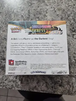 Pokemon Darkness Ablaze Booster Box Factory Sealed Sword & Shield 36 Packs 820650817120 - Image 3