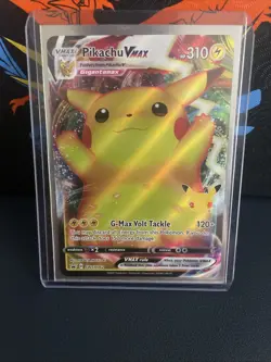 Pikachu VMAX SWSH062 BLACK STAR Promo Celebrations 25th Ann. Pokemon MINT - Image 1