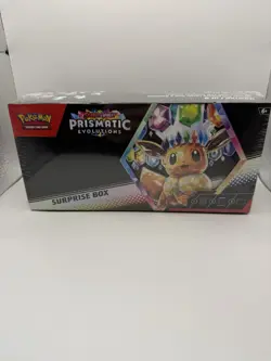 Pokemon Scarlet & Violet Prismatic Evolutions New Factory Sealed Surprise Box - Image 1