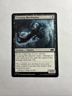 Creeping Bloodsucker - Foundations Jumpstart MTG Plus Bonus Rare!!! - Image 1