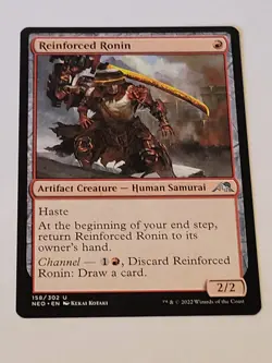 MTG Reinforced Ronin Kamigawa: Neon Dynasty 158/302 Regular Uncommon - Image 1