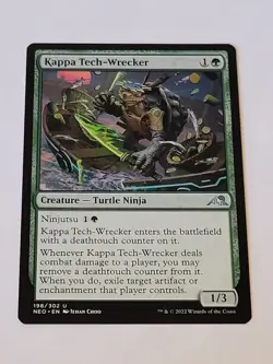 MTG Kappa Tech-Wrecker Kamigawa: Neon Dynasty 198/302 Regular Uncommon - Image 1