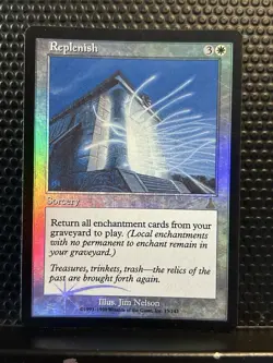 FOIL Replenish | MtG Magic Urza's Destiny | English | Near Mint Minus (NM-) - Image 1