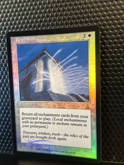 FOIL Replenish | MtG Magic Urza's Destiny | English | Near Mint Minus (NM-) - Image 3