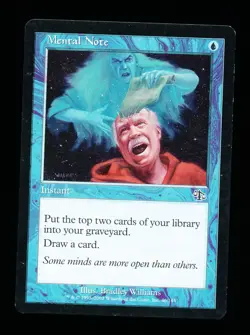 * * 1x Mental Note x1 * * Judgment MTG VLP Very Lightly Played - Image 1