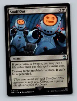 1x MTG - Talisman of Indulgence (0252) - Universes Beyond Doctor Who - WHO - NM - Image 1