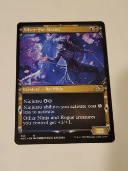 MTG Silver-Fur Master Kamigawa: Neon Dynasty 353 Regular Uncommon - Image 1