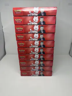 Pokemon Trading Card Games Team Rockets Mewtwo EX Box Lot Of 10 - Image 2