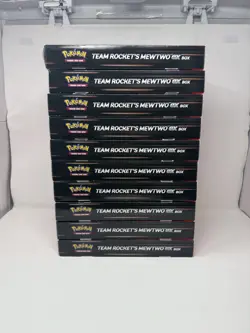 Pokemon Trading Card Games Team Rockets Mewtwo EX Box Lot Of 10 - Image 3