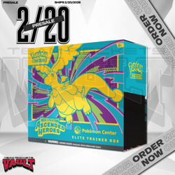 Pokemon TCG Ascended Heroes Pokemon Center ETB Elite Trainer Box - Presale - Image 1