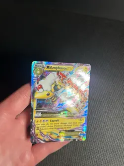 Pokemon TCG M Ampharos EX 28/98 XY - Ancient Origins Holo MP - Image 5