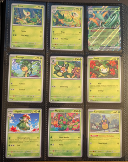 Pokemon TCG Scarlet & Violet Black Bolt Complete Base Set - Image 1