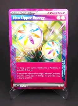 Neo Upper Energy - 162/162 - Temporal Forces - Ace Spec - NM - Pokemon TCG - Image 1