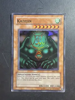 Yu-Gi-Oh #MRD-026 Kazejin Super Rare HP - Image 1