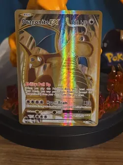 Pokemon TCG Dragonite EX Full Art Ultra Rare Holo Card Evolutions 106/108 XY - Image 2