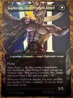 Sephiroth, Fabled SOLDIER (0382) (Borderless) Final Fantasy Foil - Image 2