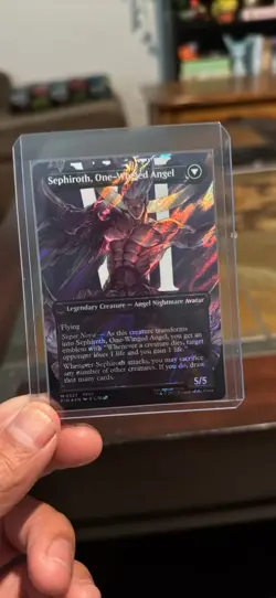 Sephiroth, Fabled SOLDIER (Borderless) (Surge Foil) Final Fantasy Foil - Image 1