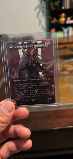 Sephiroth, Fabled SOLDIER (Borderless) (Surge Foil) Final Fantasy Foil - Image 2