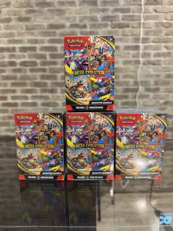Sealed Pokemon TCG: Mega Evolution Phantasmal Flames Booster Bundle 6 Pack NEW - Image 1