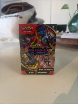 Pokemon TCG Mega Evolution Phantasmal Flames Booster Bundles New Sealed 6 Packs - Image 1