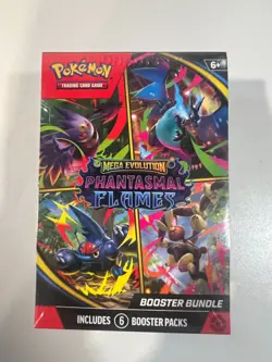 Pokemon TCG Phantasmal Flames Booster Bundle (6 Packs) Brand New/Factory Sealed - Image 1