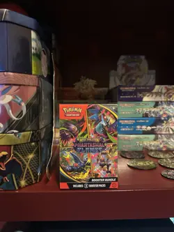 Pokemon TCG Mega Evolution Phantasmal Flames Booster Bundles New Sealed 6 Packs - Image 1