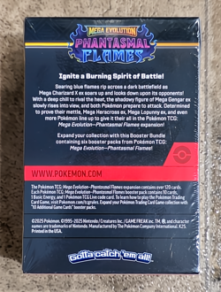 Pokemon TCG Phantasmal Flames Booster Bundle ME02 BRAND NEW SEALED 6 PACKS - Image 2