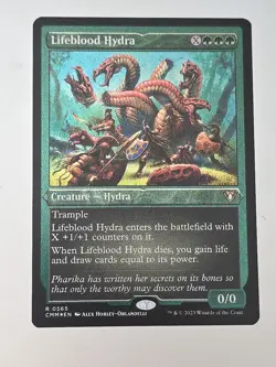 Lifeblood Hydra (Foil Etched) Commander Masters Foil - Image 1