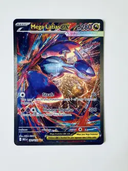 2025 POKEMON MEG EN-MEGA EVOLUTION #181 MEGA LATIAS EX SPECIAL ILLUSTRATION RARE - Image 1