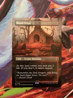 Blood Crypt Borderless Lorwyn Eclipsed Regular Rare 0349 Magic The Gathering ECL - Image 1