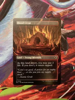 Blood Crypt Borderless Lorwyn Eclipsed Regular Rare 0349 Magic The Gathering ECL - Image 2