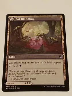 Zof Consumption Zof Bloodbog Zendikar Rising Mtg Card Mint Condition - Image 2