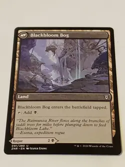 Blackbloom Rogue Blackbloom Bog Zendikar Rising Mtg Card Mint Condition - Image 2