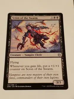 Scion Of The Swarm Zendikar Rising Mtg Card Mint Condition - Image 1