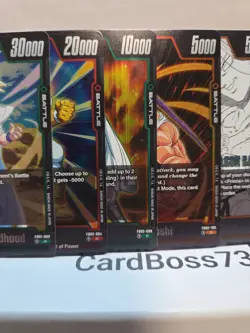 DRAGON BALL SUPER CARD GAME LOT #3 - Image 3