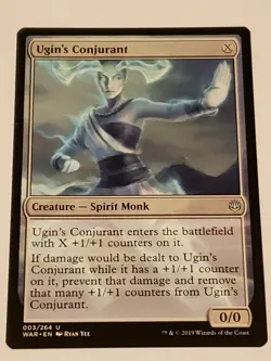 Ugin's Conjurant War Of the Spark Mtg Card Mint Condition - Image 1